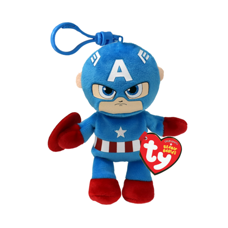 Captain America Keyclip 12cm