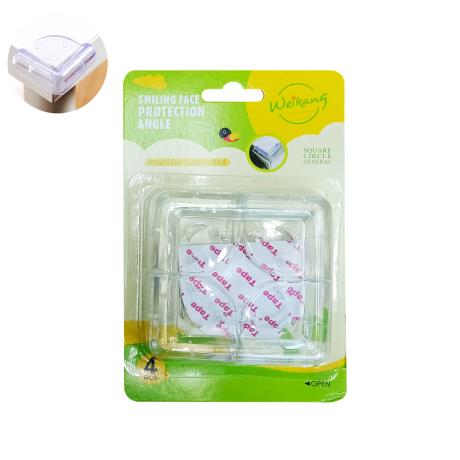 Clear Safety Corner Protectors 4pk