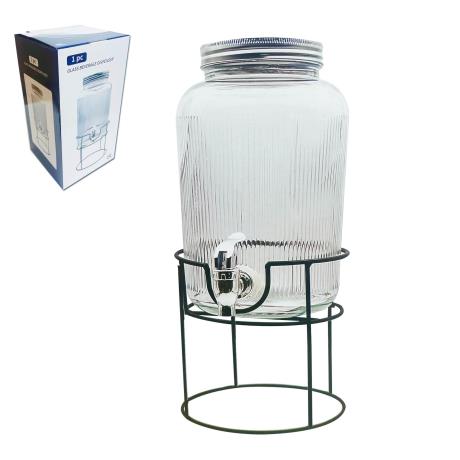Glass Drink Dispenser 8L