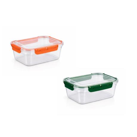 Air Tight - Rectangular-Green,Orange