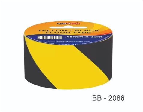 Floor Tape - Yellow/Black