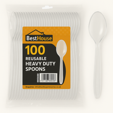 Heavy Duty Spoon - Clear