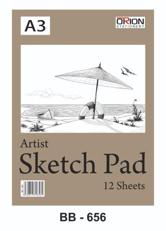 A3 - 20 Sheets Premium Sketch Pad