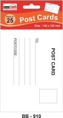 25 Pack Post Card