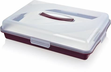 Pastry Container with Tray