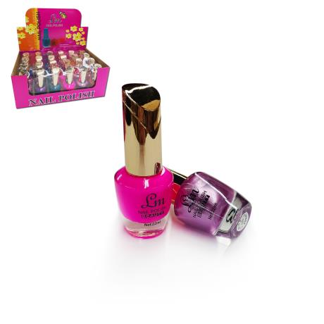 22ml Nail Varnish Assorted 12 colours