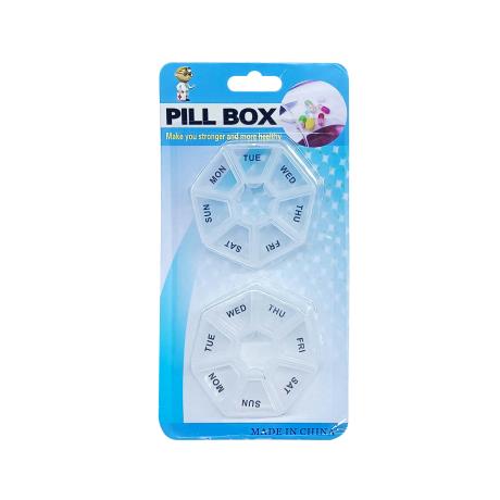 Twin Pack Pill Box