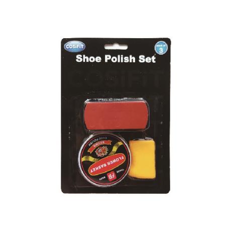 3pk Shoe Polish Set