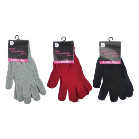 Ladies Thermal Knitted Gloves