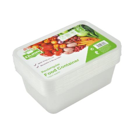 Micro Containers With Snap-On Lids 5pk