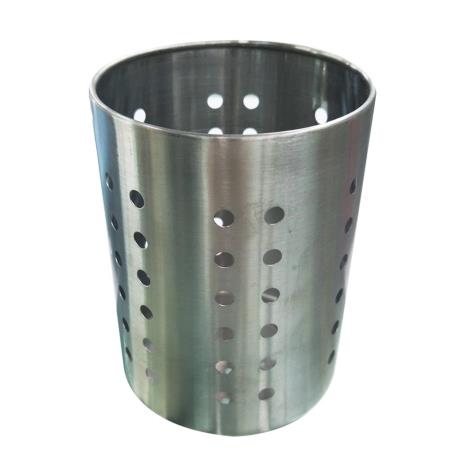 Stainless Steel Cutlery Holder 9.5x12.5cm