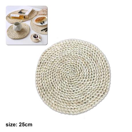 Natural Cornhusk Placemat 25cm