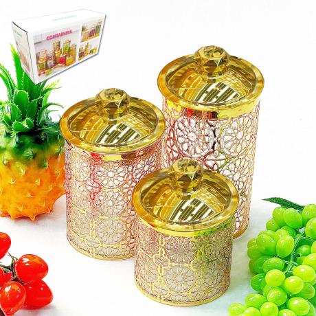 Canister 3pc set 400/600/800ml