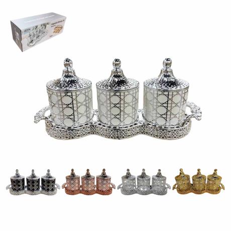 500ml 3pcs Canister with Tray