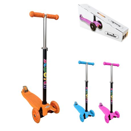 Kids Scooter with Light 55x23x90(H)cm