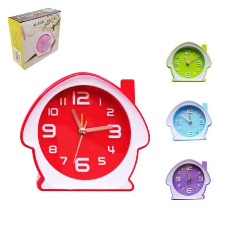 House Silent Alarm Clock with Light 10.5cm