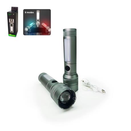 Multi Function Strong Rechargeable Torch