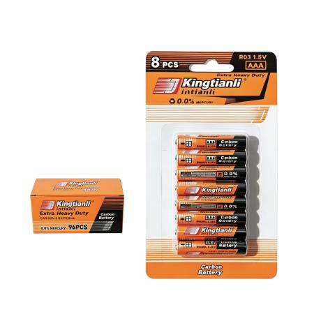 AAA Carbon Battery 8pk