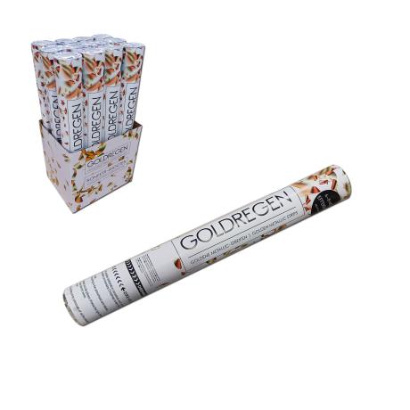 PARTY POPPER GOLD CONFETTI 40CM