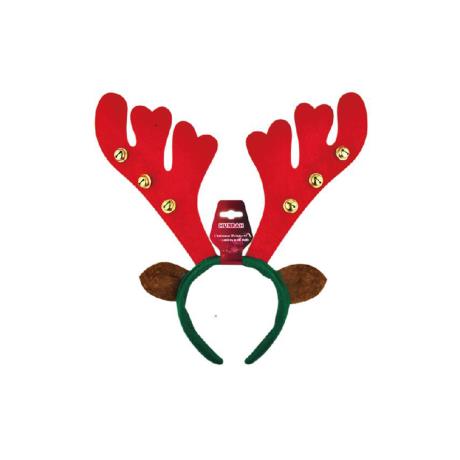 Christmas Reindeer Antlers with Bells