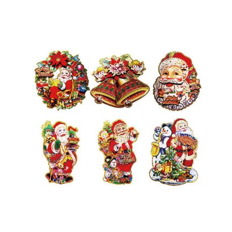 Santa Window Sticker 36*52cm H