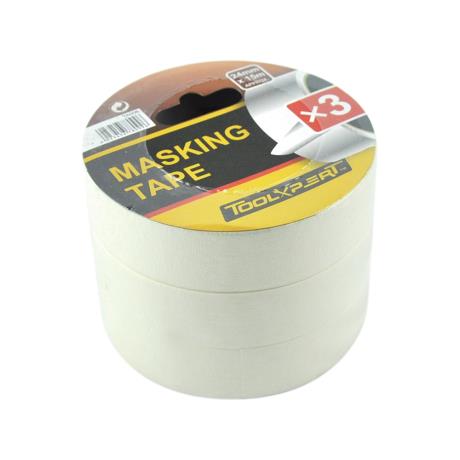 Masking Tape 24mm X 15m 3pk