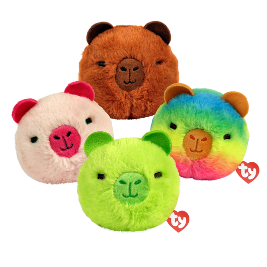 Capybara Multipack Beanie Bouncers 10cm