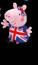 Peppa Union Jack Regular 20cm