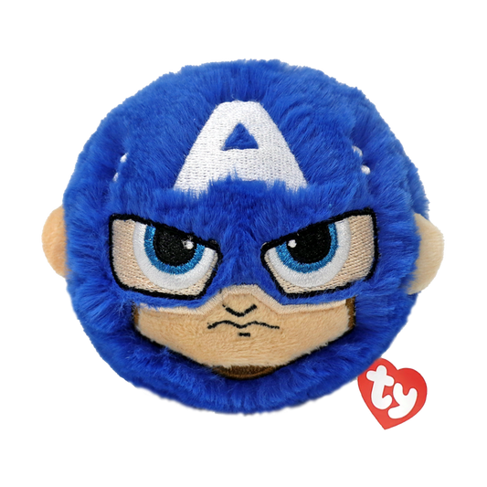 Captain America Beanie Bouncers 10cm
