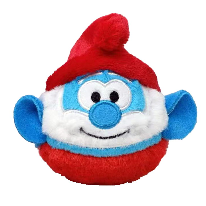 Papa Smurf Beanie Bouncers 10cm