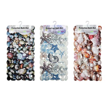 Sea Shell Bath Mat 34*68cm 360g