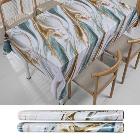 Marble Pattern Table Cloth 137cm x 20m