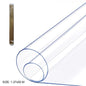 Clear PVC Table Cloth 1.37x50M 25micron
