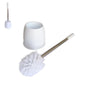 White Toilet Brush