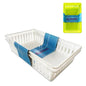 Plastic Basket 6*16.5*26.5cm 2pk