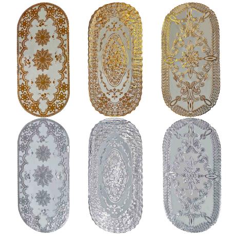 Oval EVA Lace Table Cloth 84*40cm