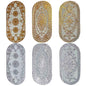Oval EVA Lace Table Cloth 84*40cm