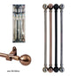 Metal Ball Curtain Pole 150cm-300cm