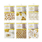 Golden Embossed Shower Curtain