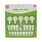 Hooks with Nails 22pk