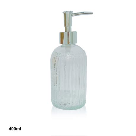 Glass Soap Dispenser with Pump 400ml