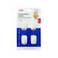 Rectangle Removable Hooks 1kg 4pk