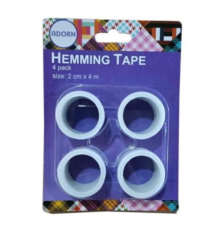 2cm x 4m Hemming Tape 4pk