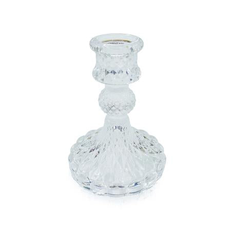 Glass Church Candle Holder