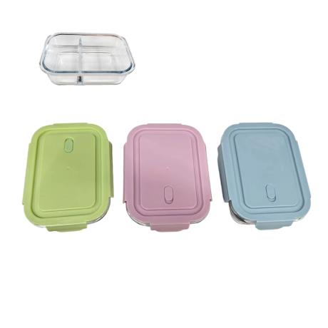 2 Compartments Airtight Container 1000ml