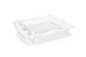 Transparent Dish Drainer with Base