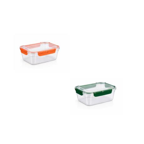 Air Tight - Rectangular-Green,Orange