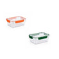 Air Tight - Rectangular-Green,Orange