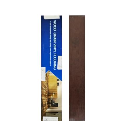 Self Adhesive PVC Floor Dark Brown