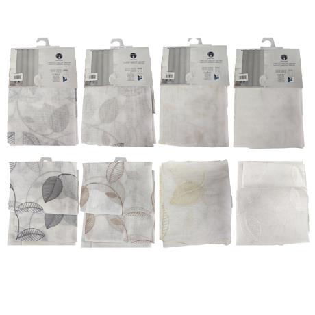 Embroidery Window Curtain 140x260cm